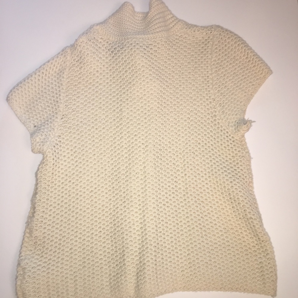 Ivory button down sweater - Picture 2 of 3